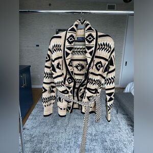 Ralph Lauren belted sweater